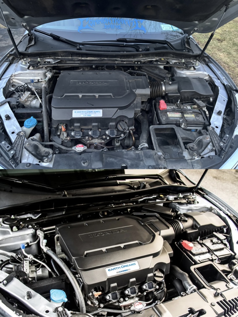 Engine bay detailing